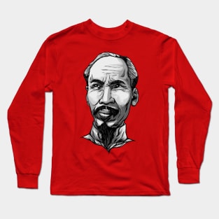 ho chi minh great leader Long Sleeve T-Shirt